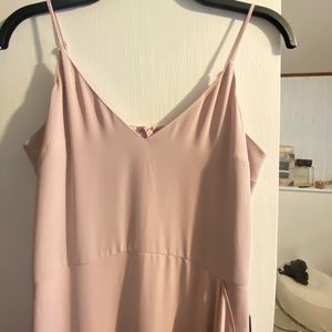 Express Pastel Pink Formal Dress